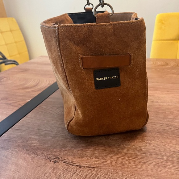 Parker Thatch Jackie Bag Caramel Suede - No longer sold online - Picture 3 of 10